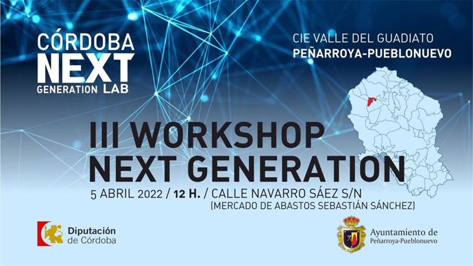Peñarroya-Pueblonuevo se prepara para acoger el tercer workshop de Córdoba Next Generation Lab
