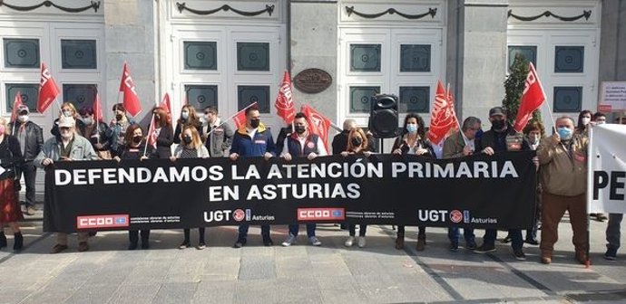 Concentración en defensa de la Atención Primaria