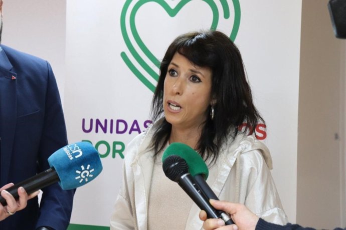 La secretaria general de Podemos Andalucía, Martina Velarde