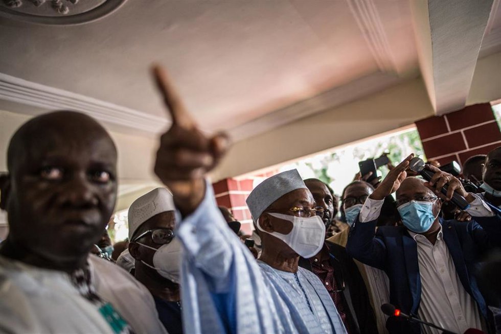 Archivo - El líder opositor de Guinea, Cellou Dalein Diallo