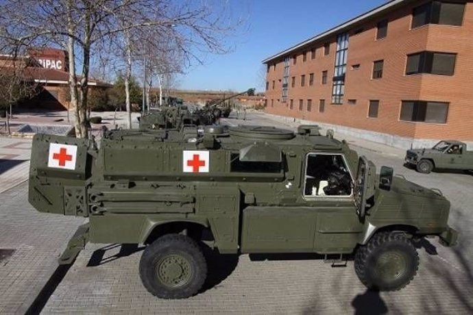 Ambulancia blindada del Ejército de Tierra