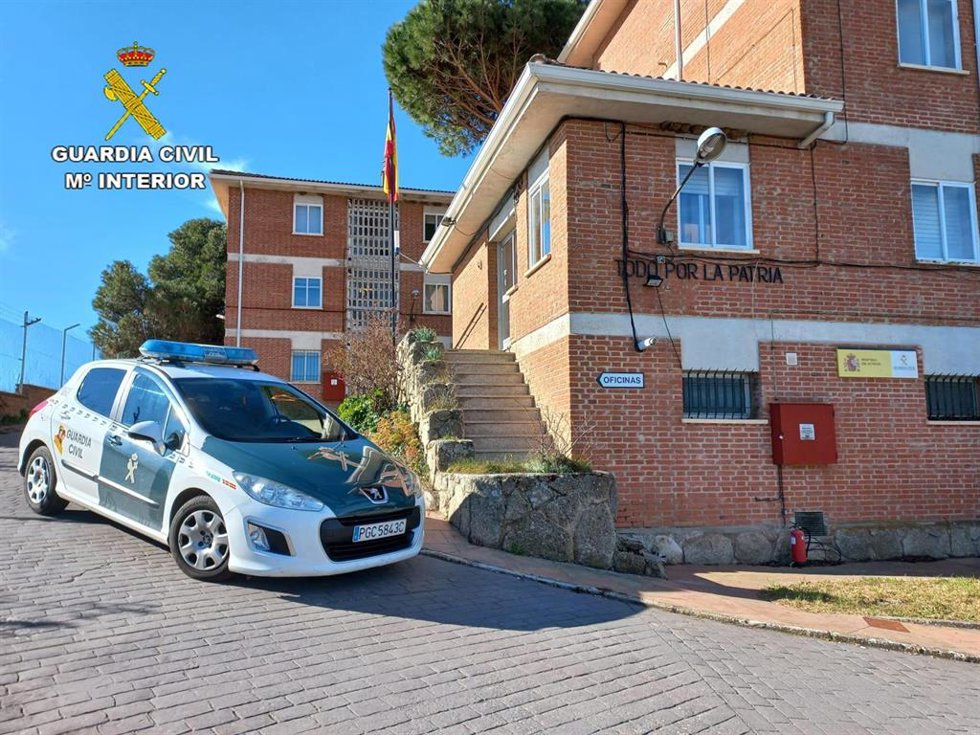 Archivo - Coche de la Guardia Civil