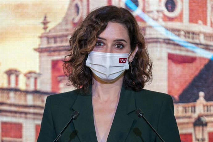 Archivo - La presidenta de la Comunidad de Madrid, Isabel Díaz Ayuso