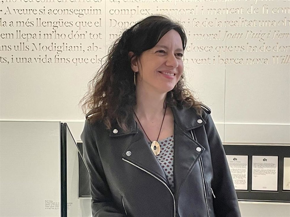 La escritora Laia Aguilar