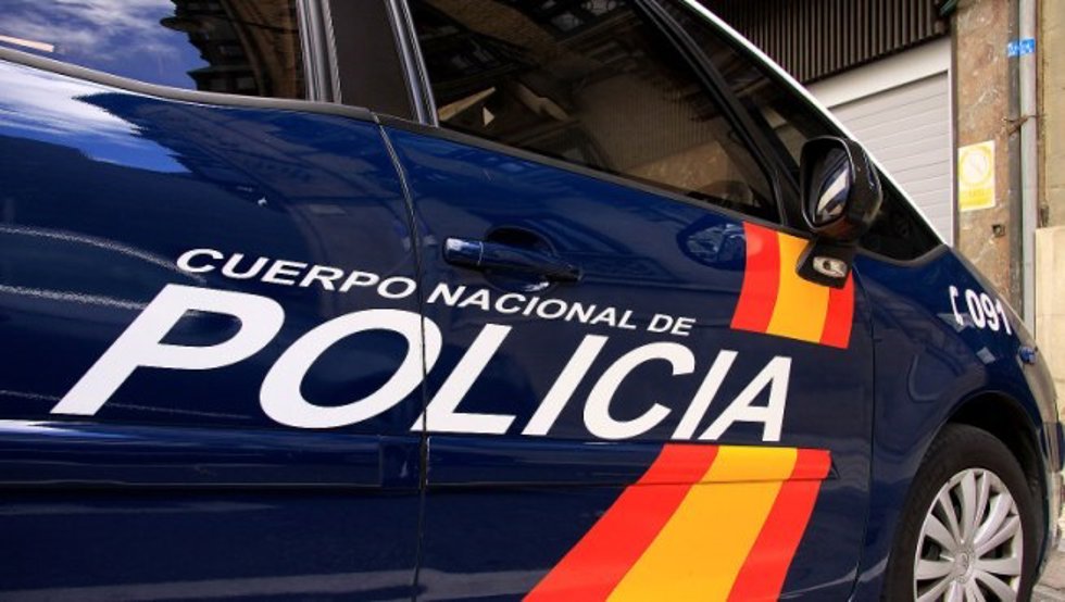 Vehículo patrulla de la Polica Nacional de Valladolid.