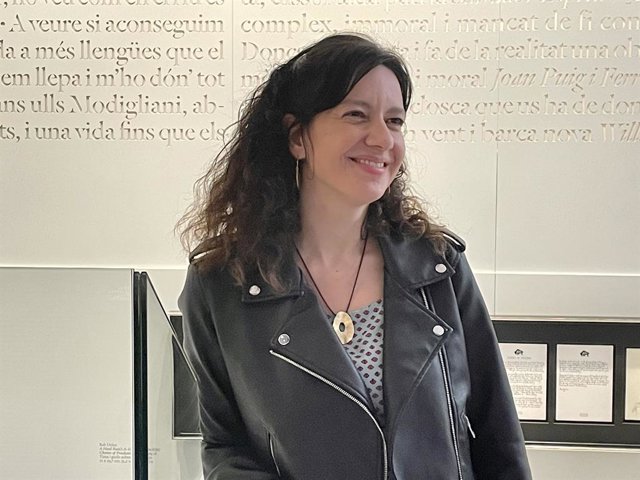 L'escriptora Laia Aguilar
