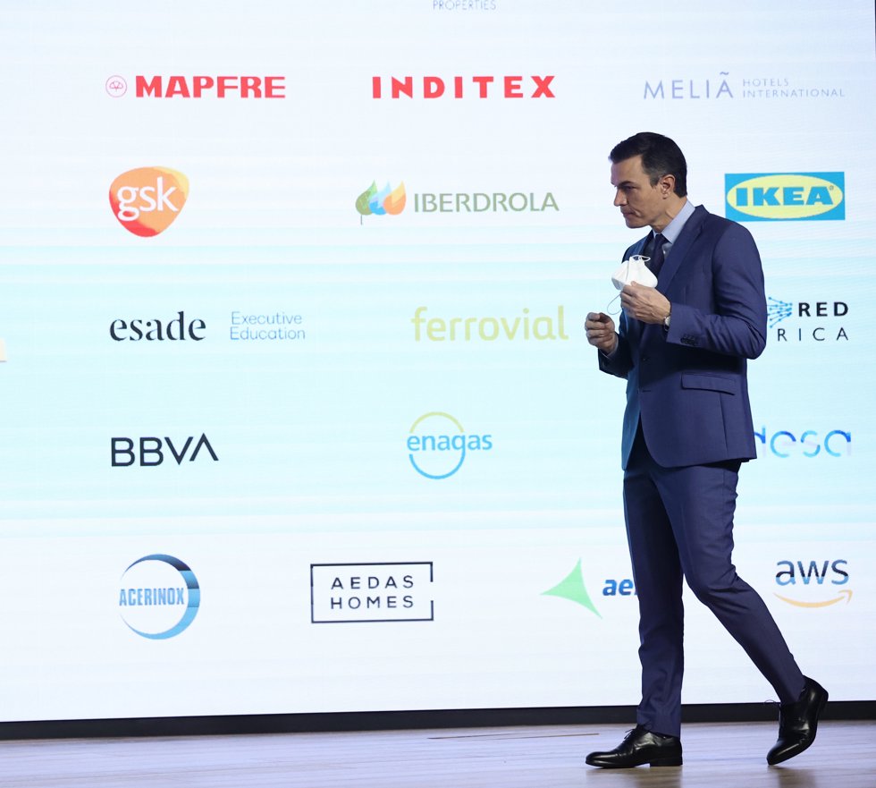 Pedro Sánchez participa encuentro 'GO' Europa Press y McKinsey
