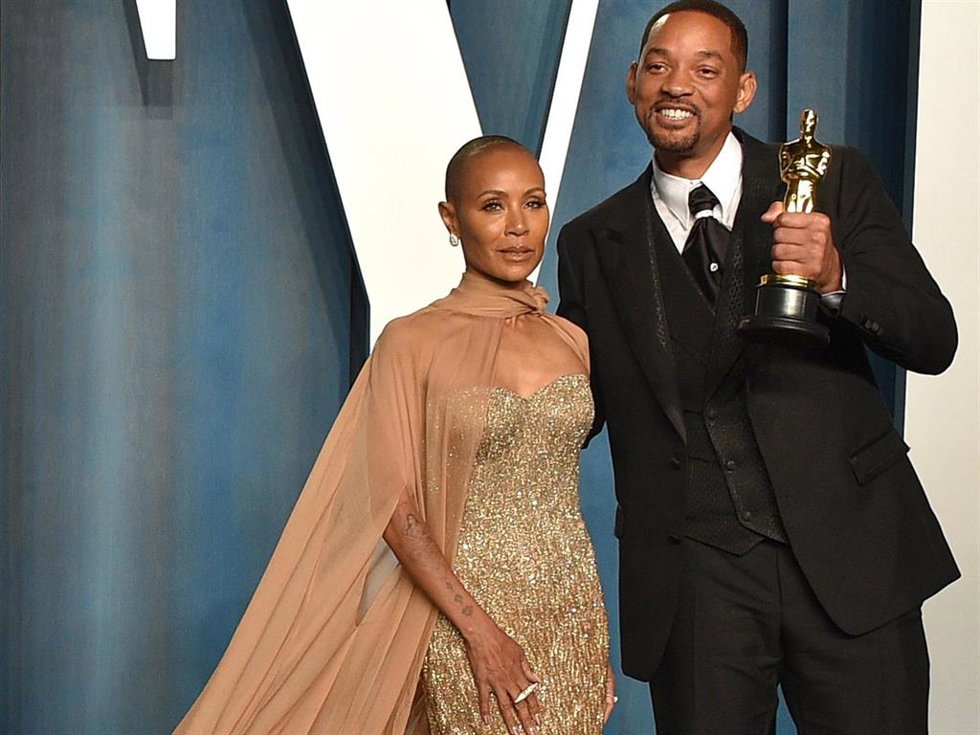 Jada Pinkett Smith Y Will Smith En La Fiesta Post Oscar De La Revista Vanity Fair