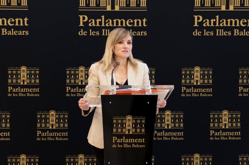 La portavoz parlamentaria de Ciudadanos, Patricia Guasp.