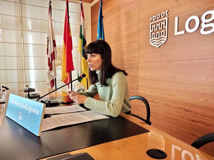 Patricia Lapeña, concejala del PP en Logroño