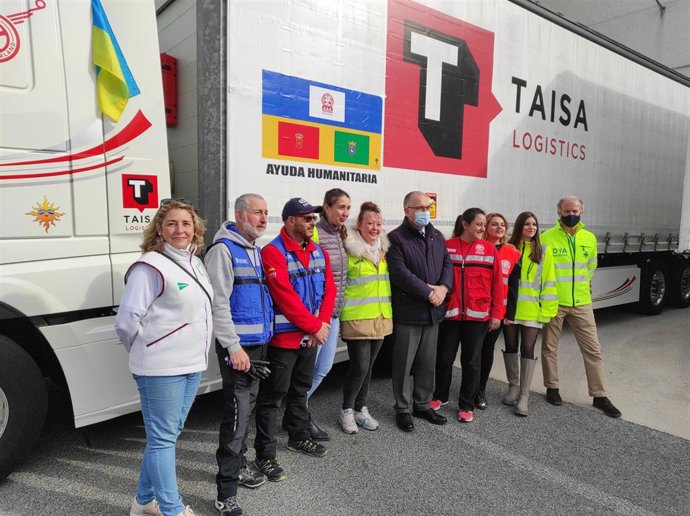 El primer envío del clúster SOS Ucrania lleva 250 toneladas de ayuda humanitaria desde Navarra