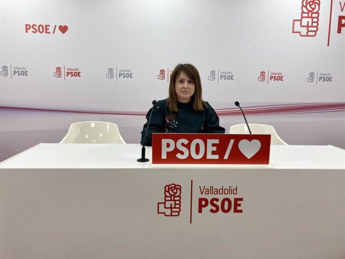 La procuradora socialista y viceportavoz de las Cortes de Castilla y León, Patricia Gómez Urbán.