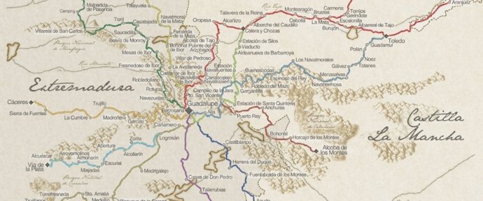 Red de Caminos de Peregrinación a Guadalupe (Cáceres)