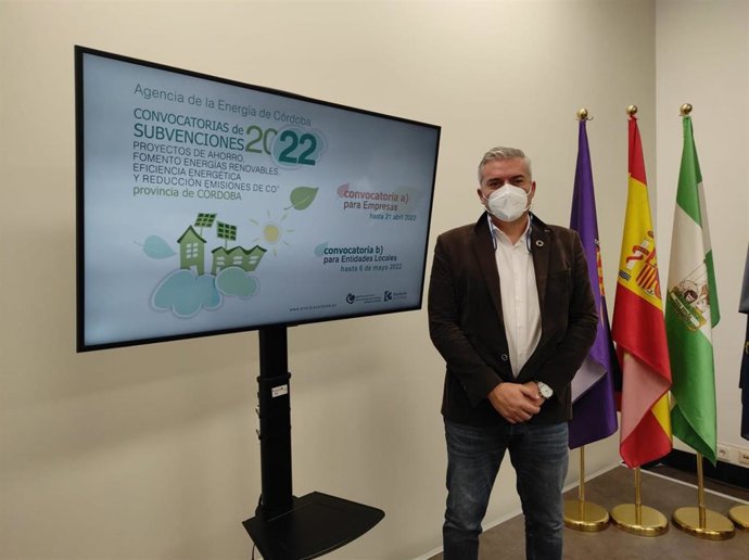 El presidente de la Agencia Provincial de la Energía de la Diputación de Córdoba, Víctor Montoro.