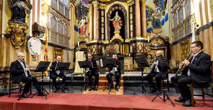 Archivo - Abierto el plazo para que los municipios soliciten los conciertos del grupo instrumental de la Diputación de Zaragoza.