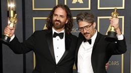 Los ganadores del Oscar por 'El limpiaparabrisas', Leo Sánchez y Alberto Mielgo