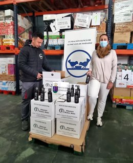 La Diputación de Badajoz entrega al Bando de Alimentos de Badajoz unos 200 kilos de alimentos