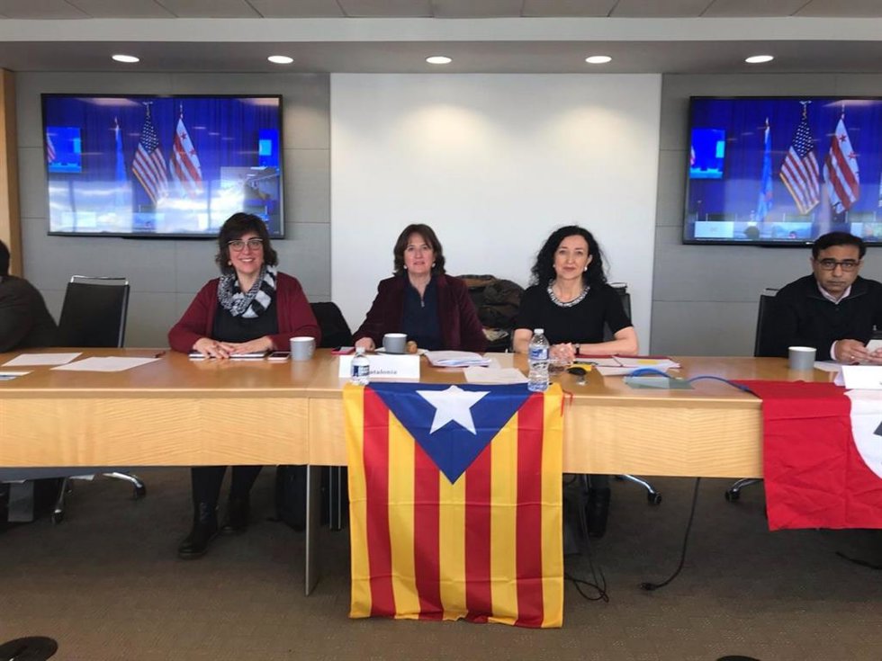 La presidenta de la ANC, Elisenda Paluzie, es elegida vicepresidenta de la Organización de Naciones y Pueblos No Representados