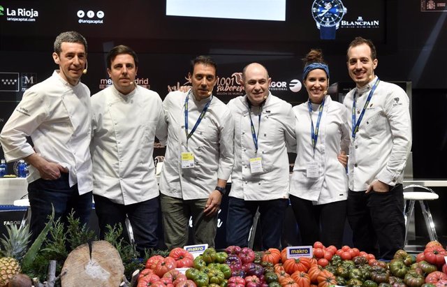 Cocineros riojanos en Madrid Fusión