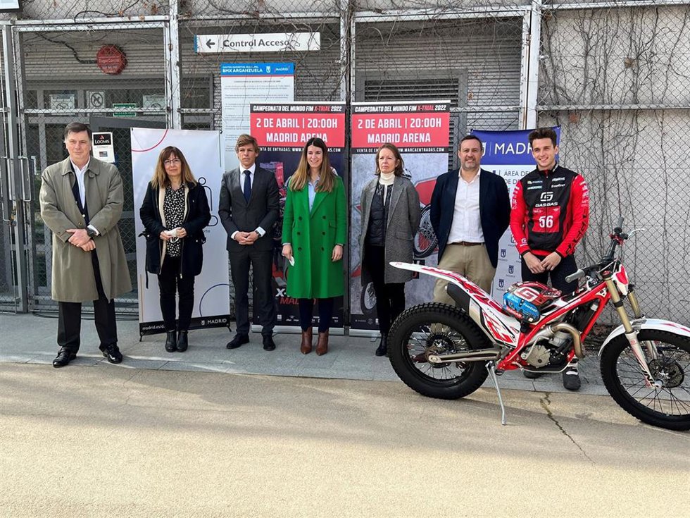 Toni Bou será el favorito en el Mundial de X Trial de este sábado en el Madrid Arena.