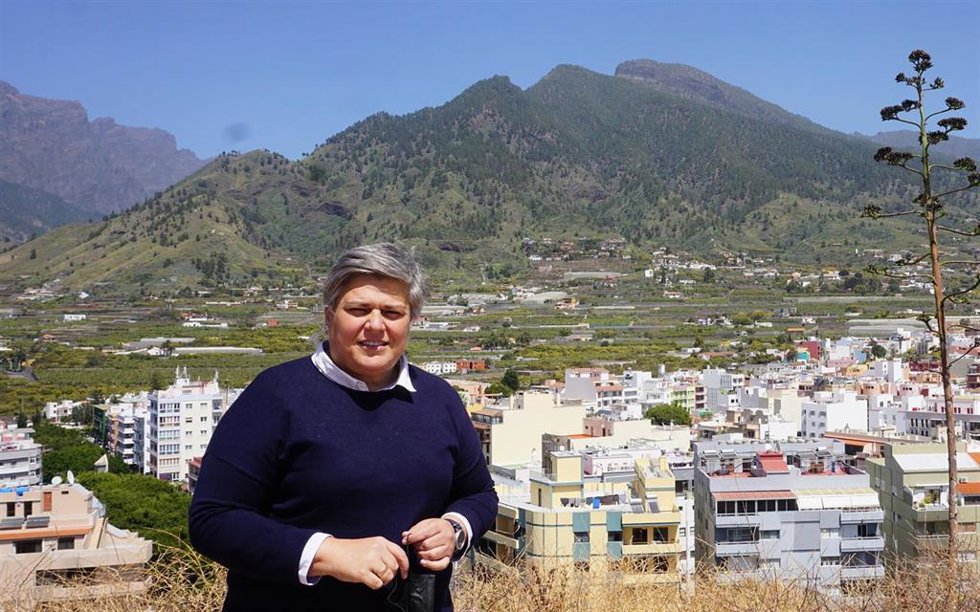 Archivo - La alcaldesa de Los Llanos de Aridane, Noelia García Leal