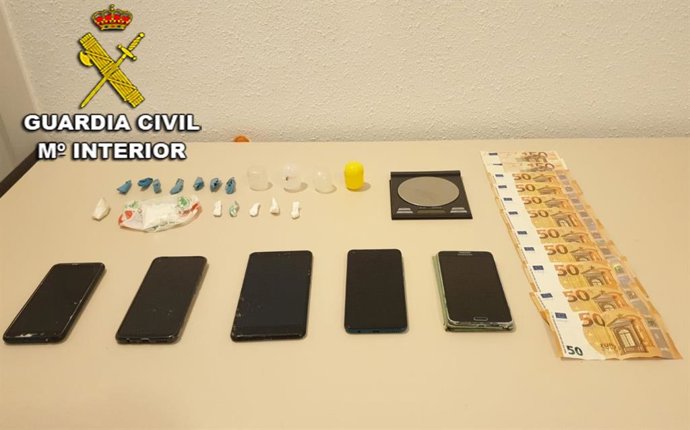 Detenida en Nigrán por tráfico de cocaína