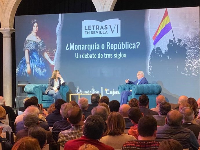 Alfonso Guerra en un coloquio este lunes.