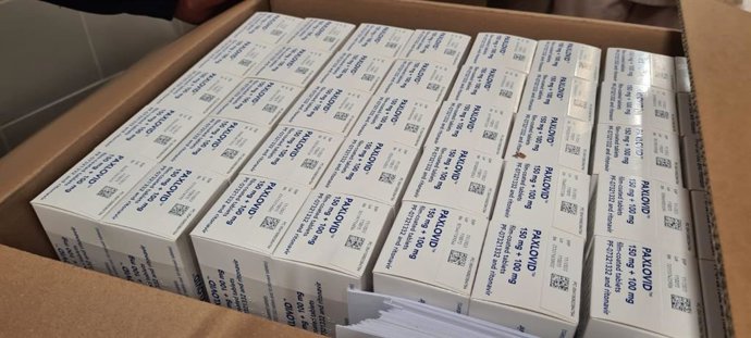 Llegada de Paxlovid a Galicia para tratar la Covid-19.