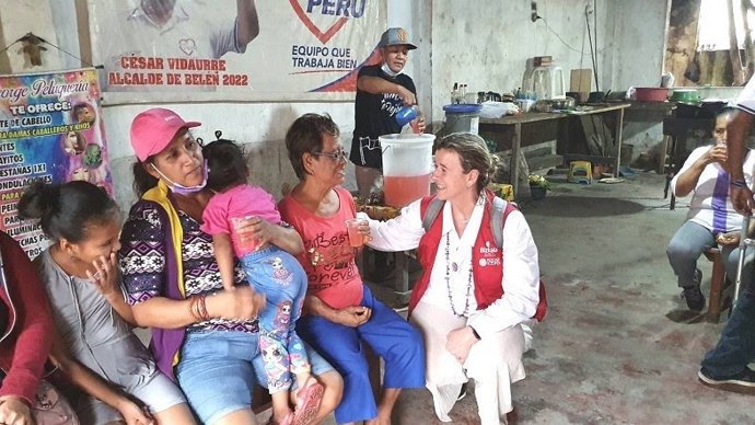 La diputada foral Teresa Laespada en Perú