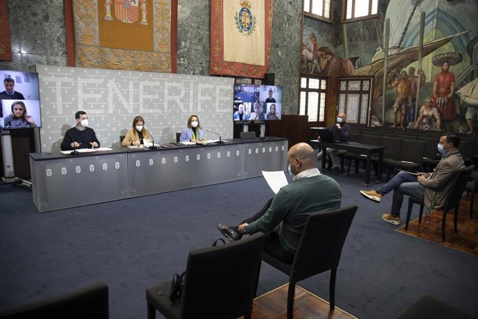 La vicepresidenta segunda y consejera insular del Área de Presidencia, Hacienda y Modernización del Cabildo de Tenerife, Berta Pérez