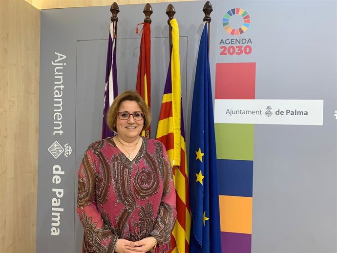 La portavoz del PP en el Ayuntamiento de Palma, Mercedes Celeste.