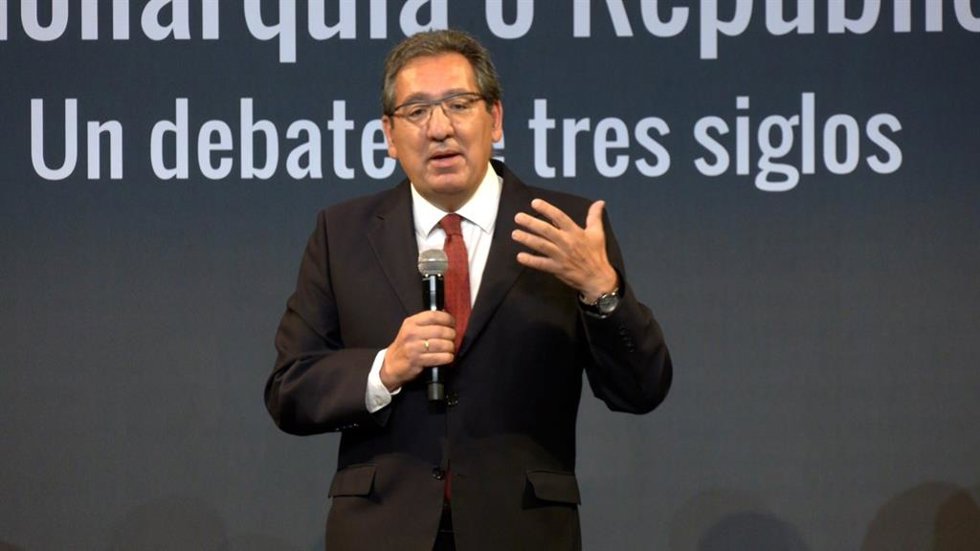 El presidente de la Fundación Cajasol, Antonio Pulido,