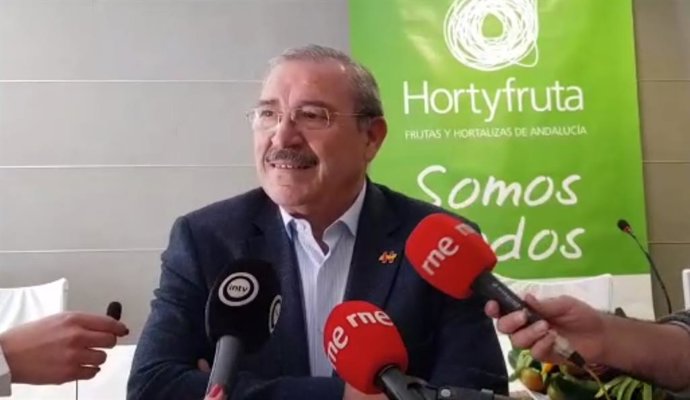 El presidente de Hortyfruta, Francisco Góngora.