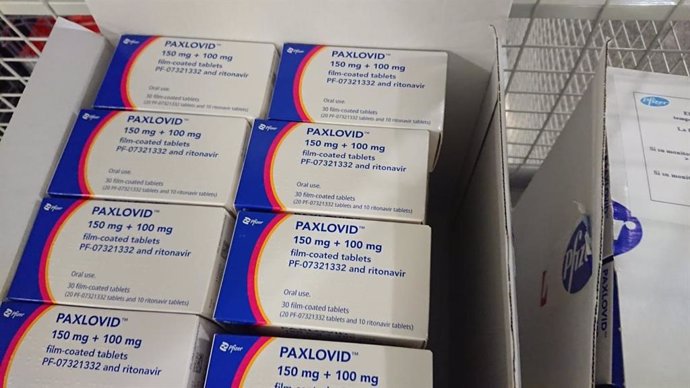 Medicamento Paxlovid de Pfizer contra la Covid-19