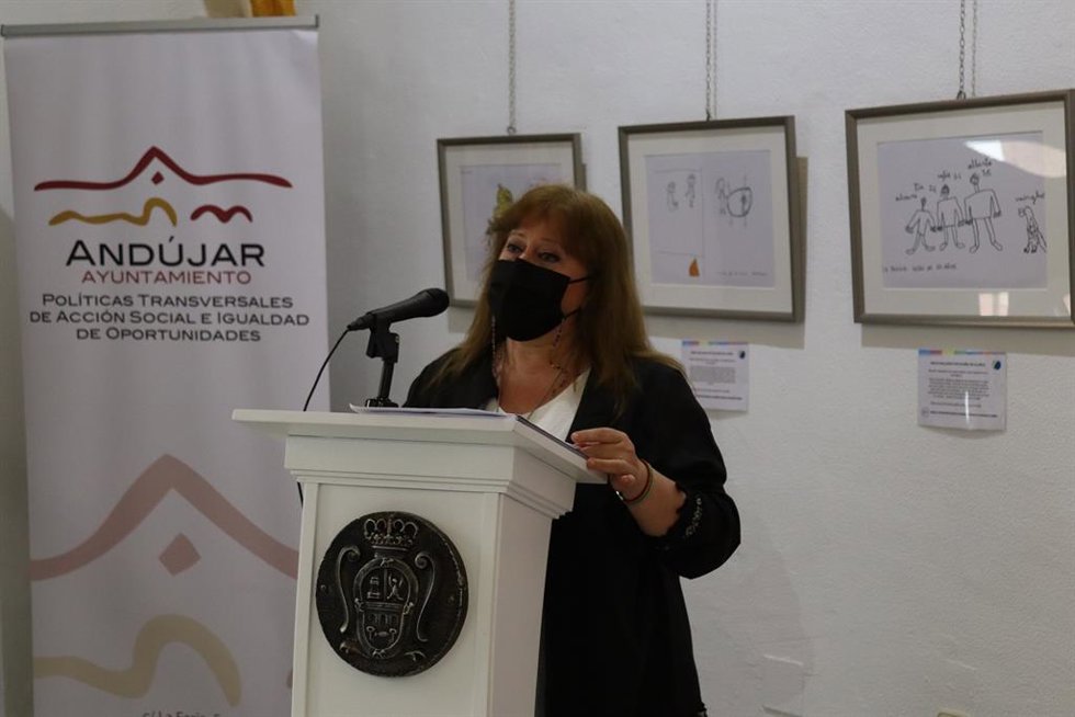 Inauguración de la exposición.