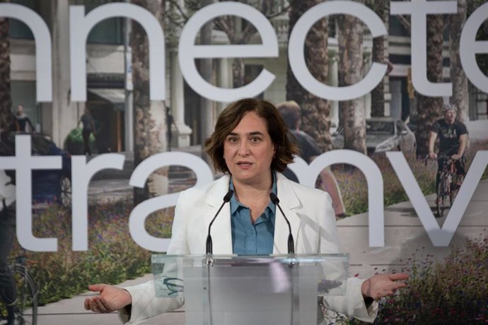 La alcaldesa de Barcelona, Ada Colau, en una imagen de archivo.