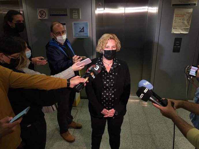 La directora general de Professorat i Personal de Centres Públics, Dolors Collell