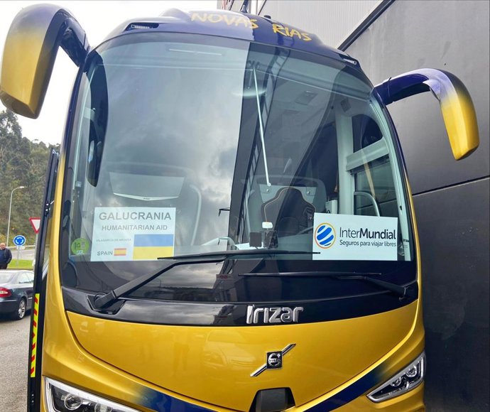 Fundación InterMundial ayuda a fletar un autobús para traer ucranianos a España