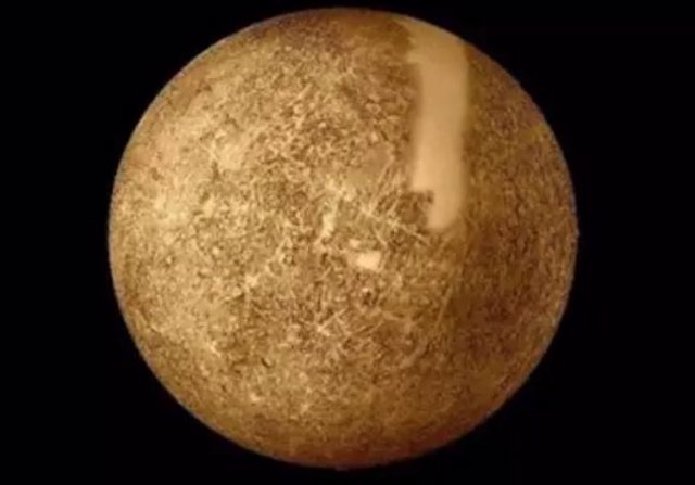 Imagen de Mercurio tomada por la Mariner 10