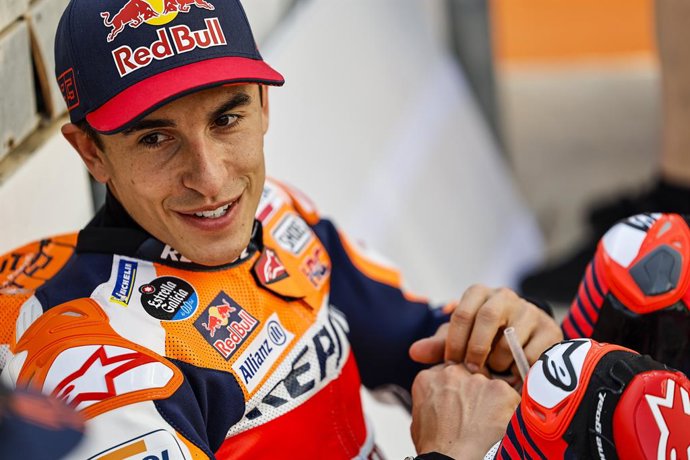 Marquez Marc (spa), Repsol Honda Team, Honda RC213V, portrait during the MotoGP Grand Prix of Qatar at the Losail circuit from March 4 to 6, 2022 in Doha - Photo Studio Milagro / DPPI