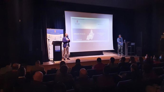 José Antonio García en las jornadas de deporte