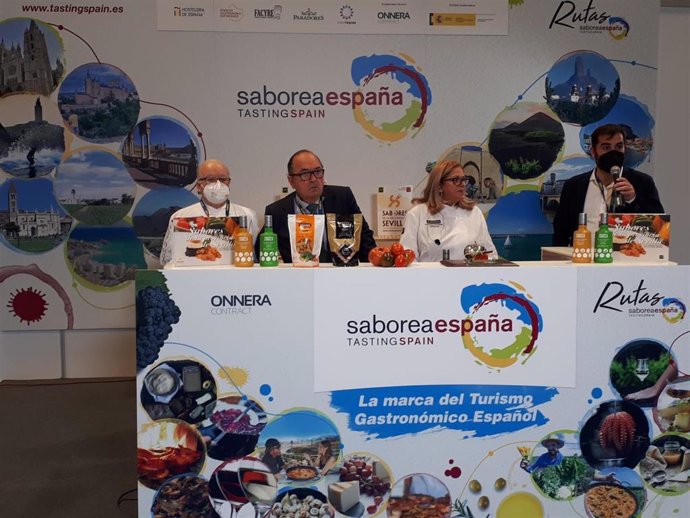 Expositor 'Saborea España' en Madrid Fusión