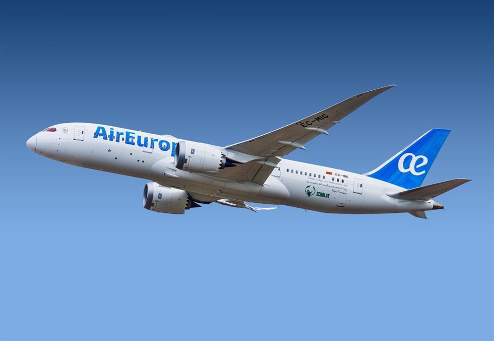 Archivo - Avión de Air Europa