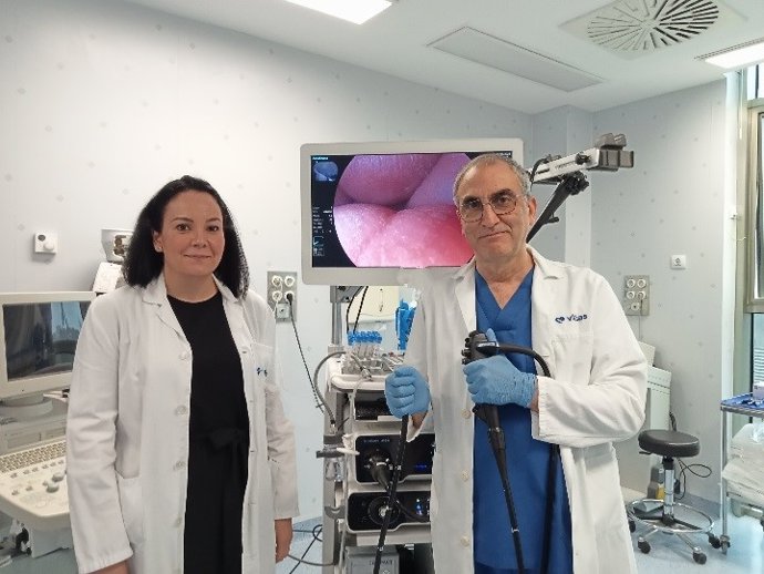 Dra. María Jesús Carillo y Dr. Rafal Romero.