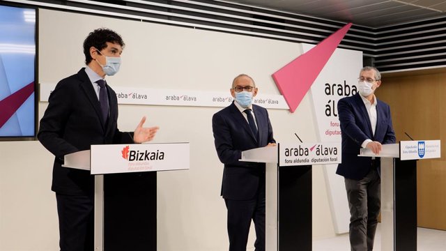 Unai Rementeria, Ramiro Gonzalez eta Markel Olano