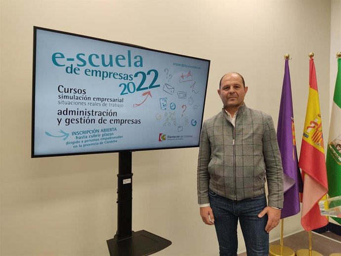 El delegado de Empleo en la Diputación de Córdoba, Miguel Ruz.