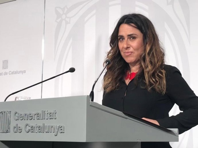 La portavoz del Govern, Patrícia Plaja