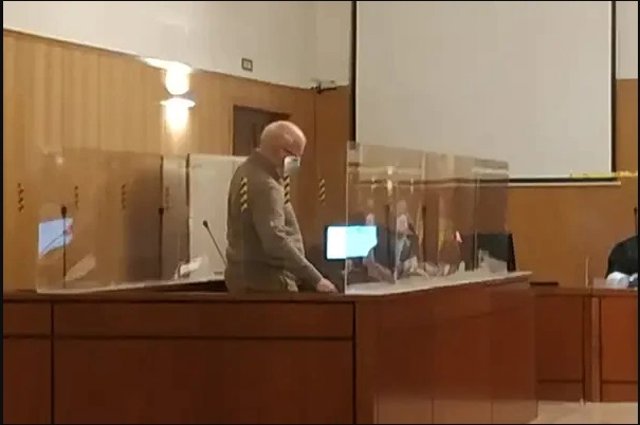 El excapellán de Las Angustias, durante el juicio en la Audiencia de Valladolid.