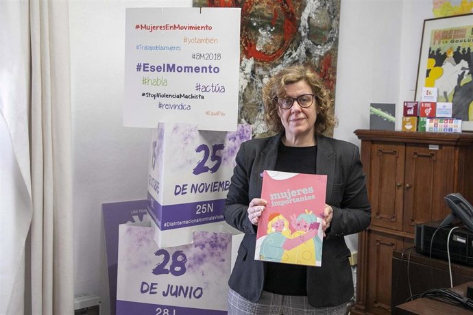 La delegada de Igualdad en la Diputación de Córdoba, Alba Doblas.