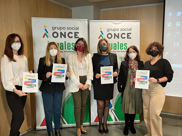 Jurado del concurso escolar de la ONCE en Almería.